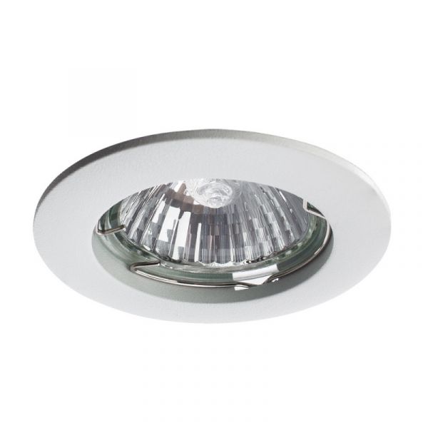 Точечный светильник Arte Lamp Basic A2103PL-1WH, арматура белая, 8х8 см