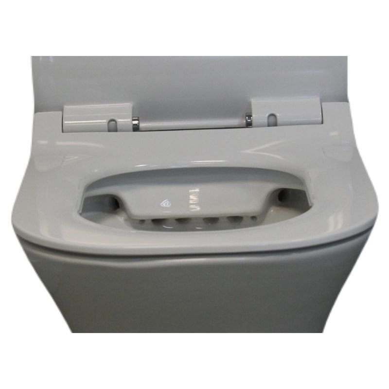 Унитаз-компакт CeruttiSPA Vettore MW CT9240 напольный, безободковый, с сиденьем микролифт, цвет белый матовый