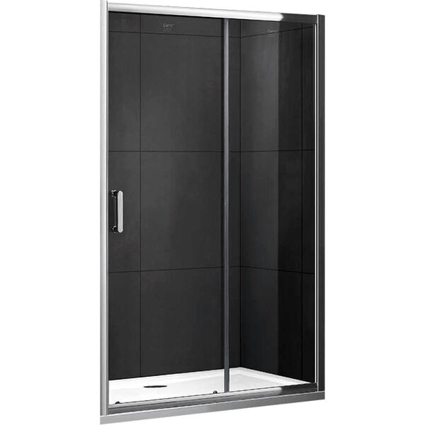 Душевая дверь Gemy Victoria S30191H 100x190, стекло прозрачное, профиль хром