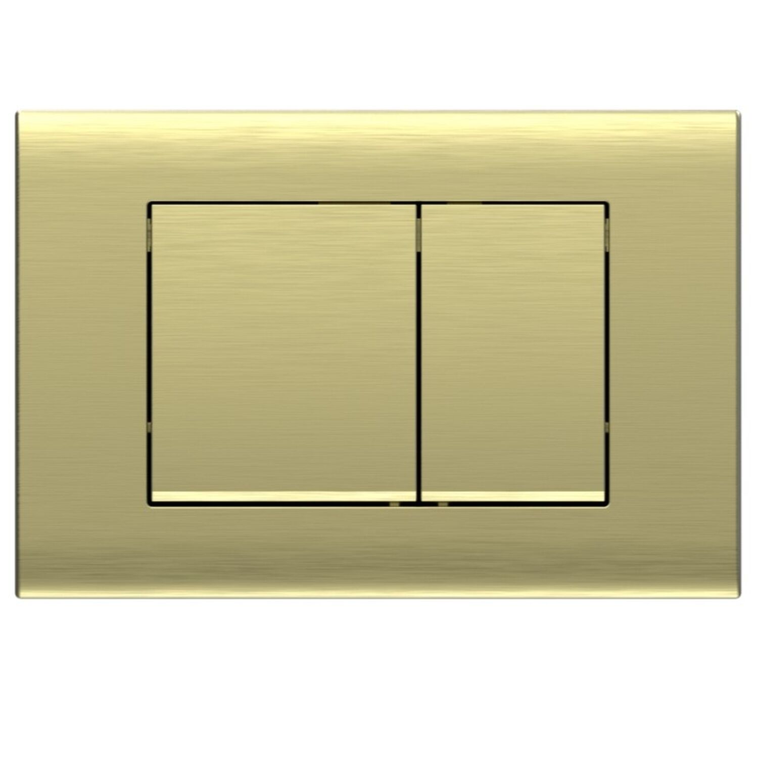 Кнопка смыва Vincea VFP-001BG для унитаза, цвет брашированное золото