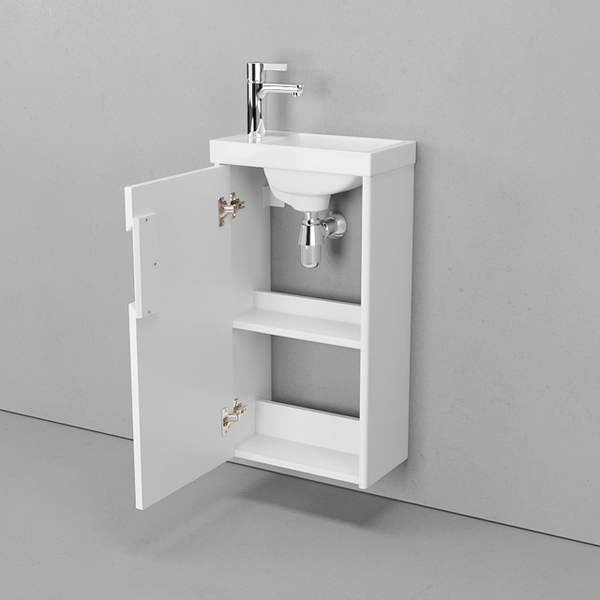 Мебель для ванной Velvex Klaufs 40 подвесной, цвет белый