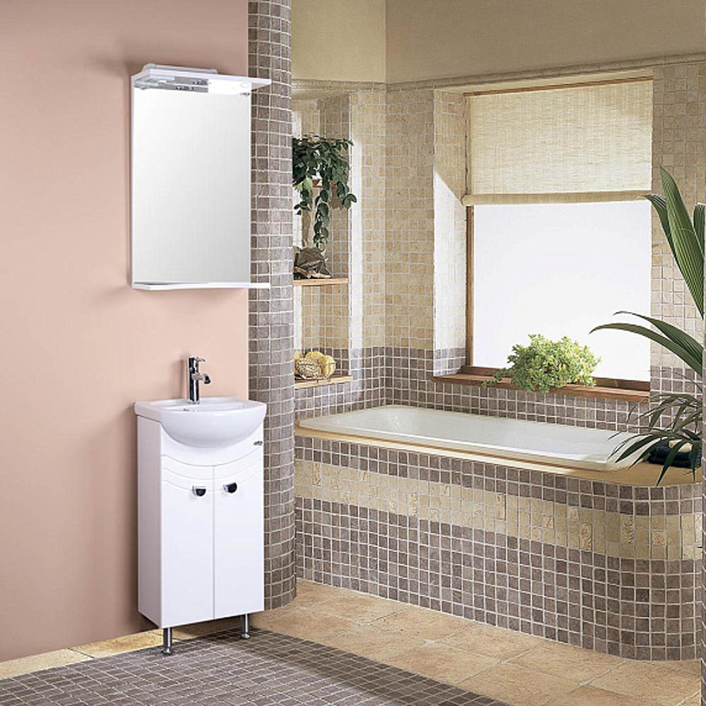 Мебель для ванной Оника Манго 40, цвет белый