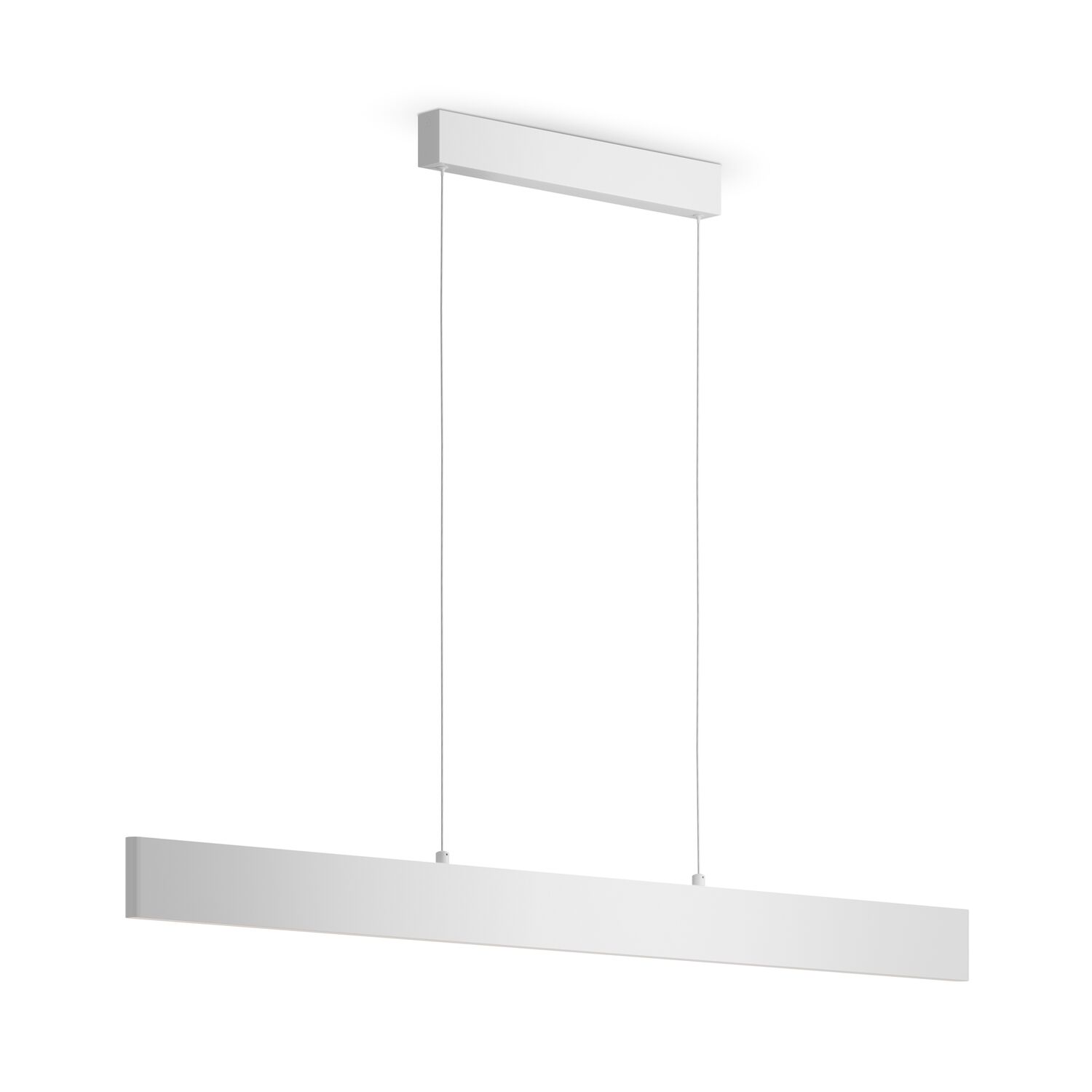 Подвесной светильник Maytoni Step P010PL-L30W4K, арматура белая, плафон алюминий белый
