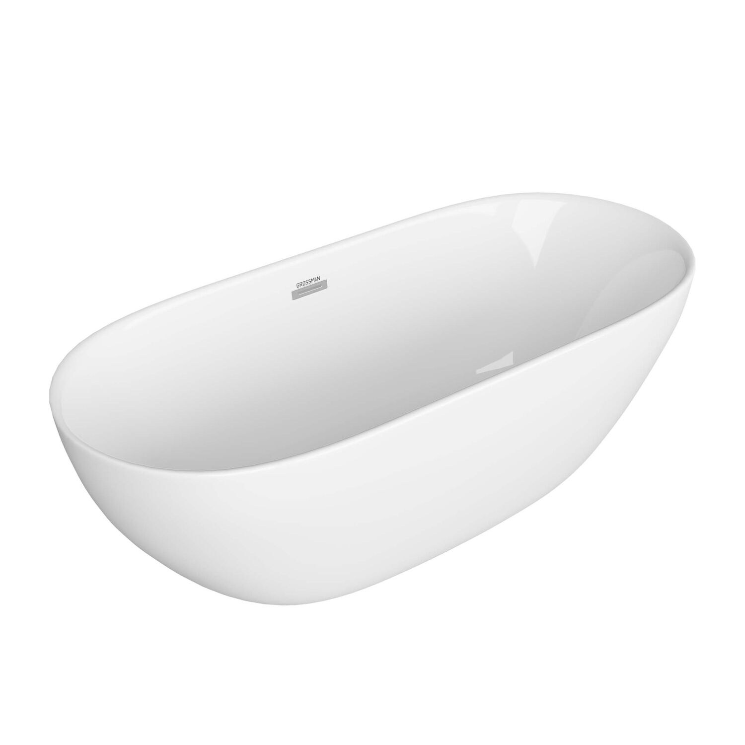 Ванна Grossman Classic GR-12501 160х75, белый глянцевый - фото 1