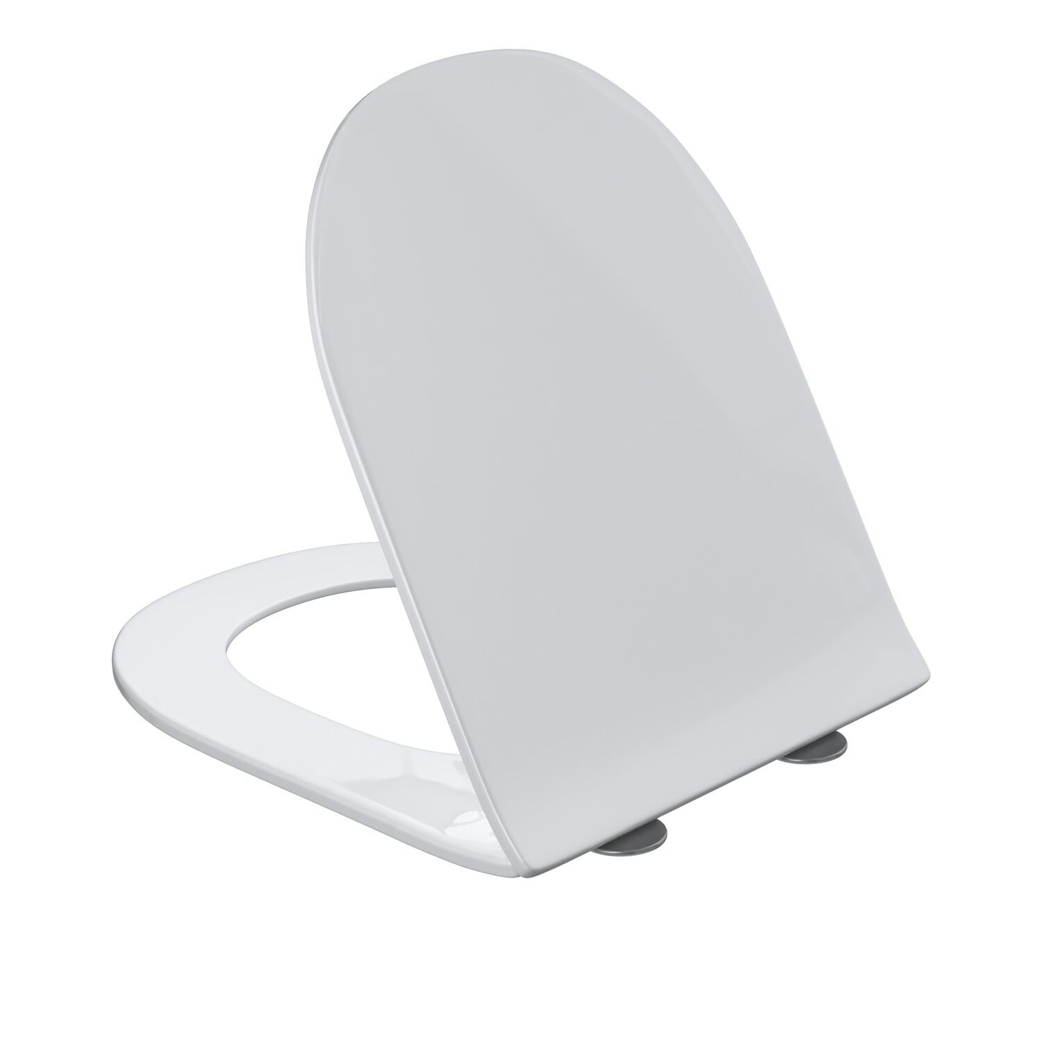 Сиденье Grossman 4455/4477S для унитаза, цвет белый глянцевый