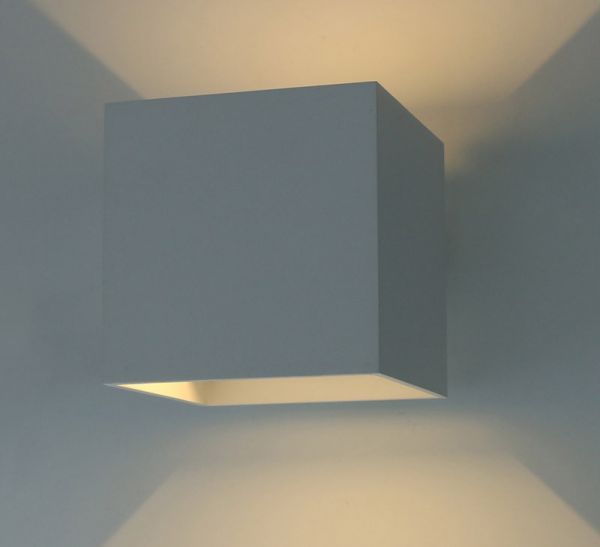 Уличная архитектурная подсветка Arte Lamp Rullo A1414AL-1WH, арматура цвет белый, плафон/абажур металл, цвет белый