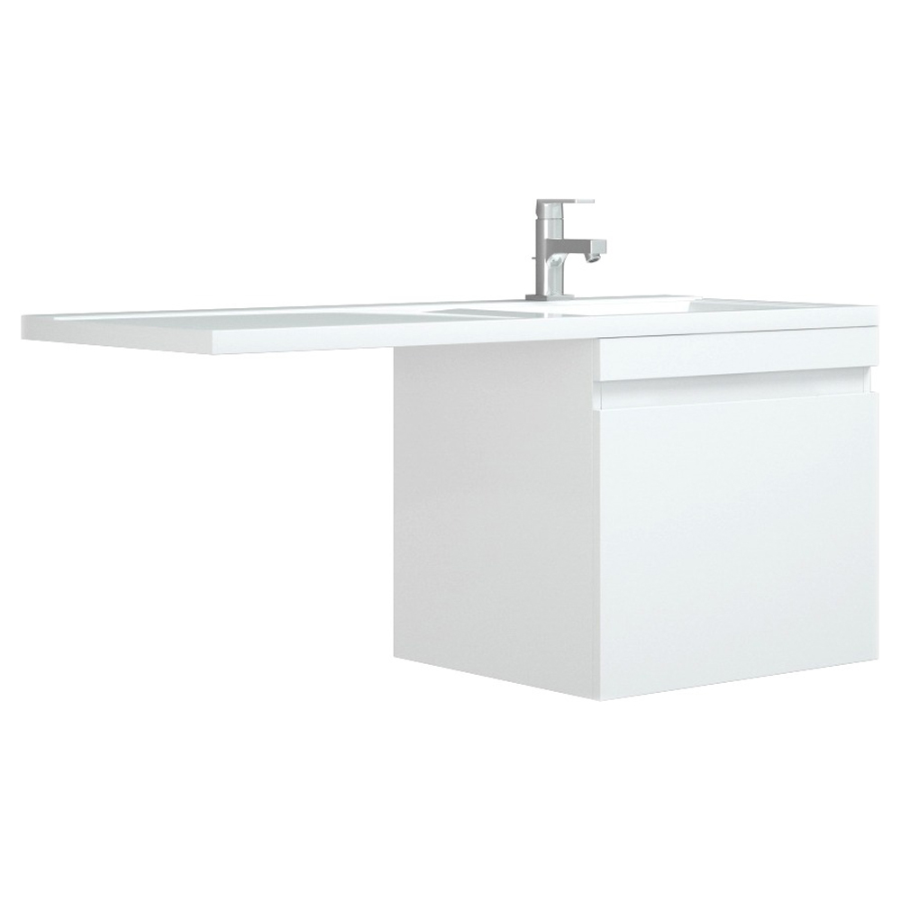 Тумба под раковину Corozo Альтаир 56, подвесная, цвет белый - фото 1