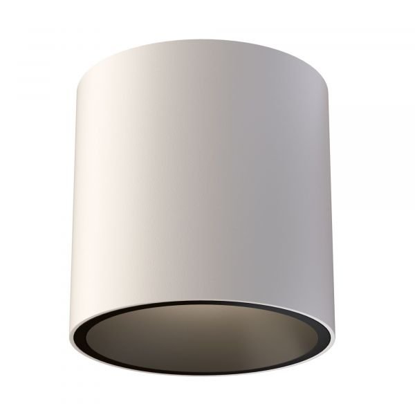 Потолочный светильник Maytoni Technical Alfa Led C064CL-L12W3K, арматура белая, плафон металл белый