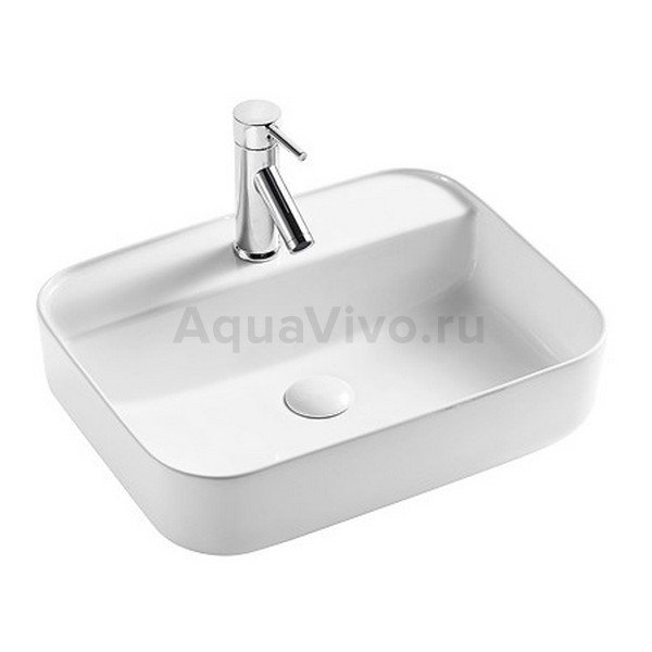 Раковина Weltwasser SK Elbach 2231 накладная 51x40 см, цвет белый глянец