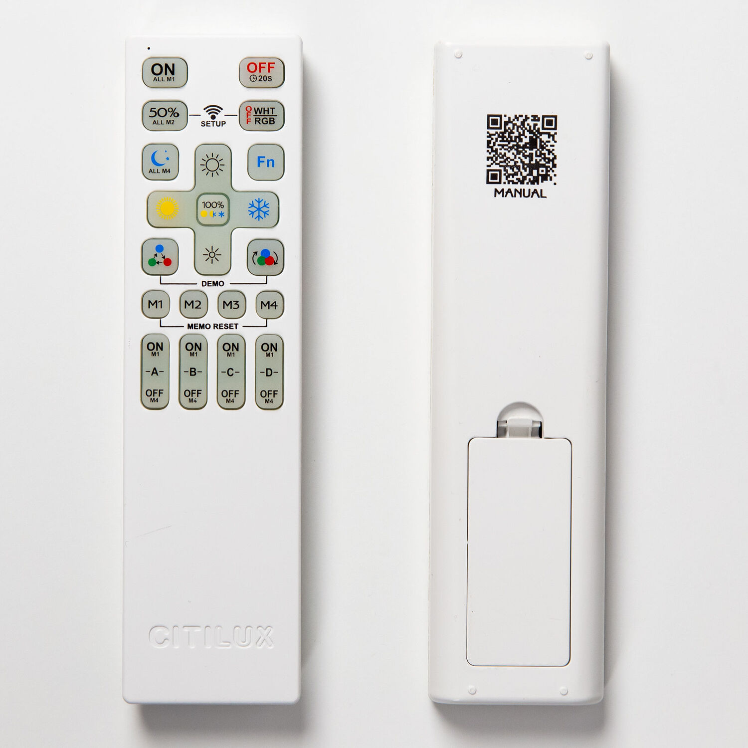 Подвесная люстра Citilux Стратус Смарт CL732A520GS, арматура белая, плафоны полимер белый - фото 1