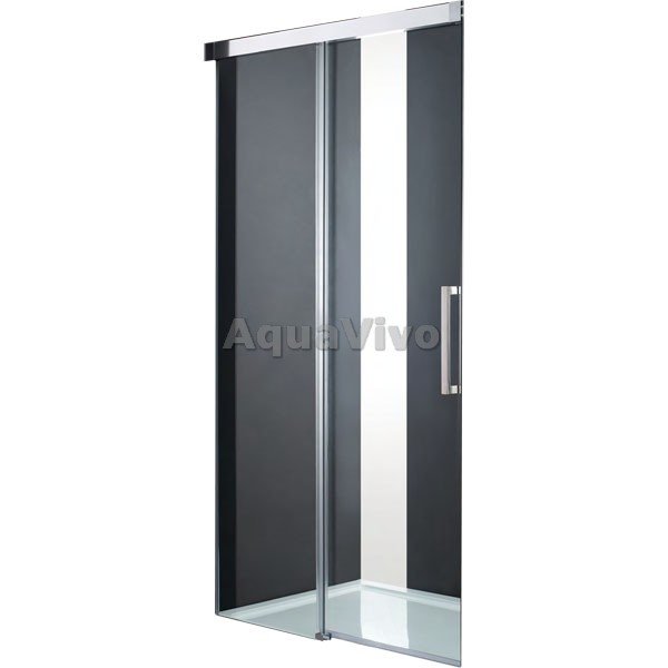Душевая дверь Cezares PREMIER SOFT 130, прозрачное стекло c антикальциевым покрытием, исполнение хром
