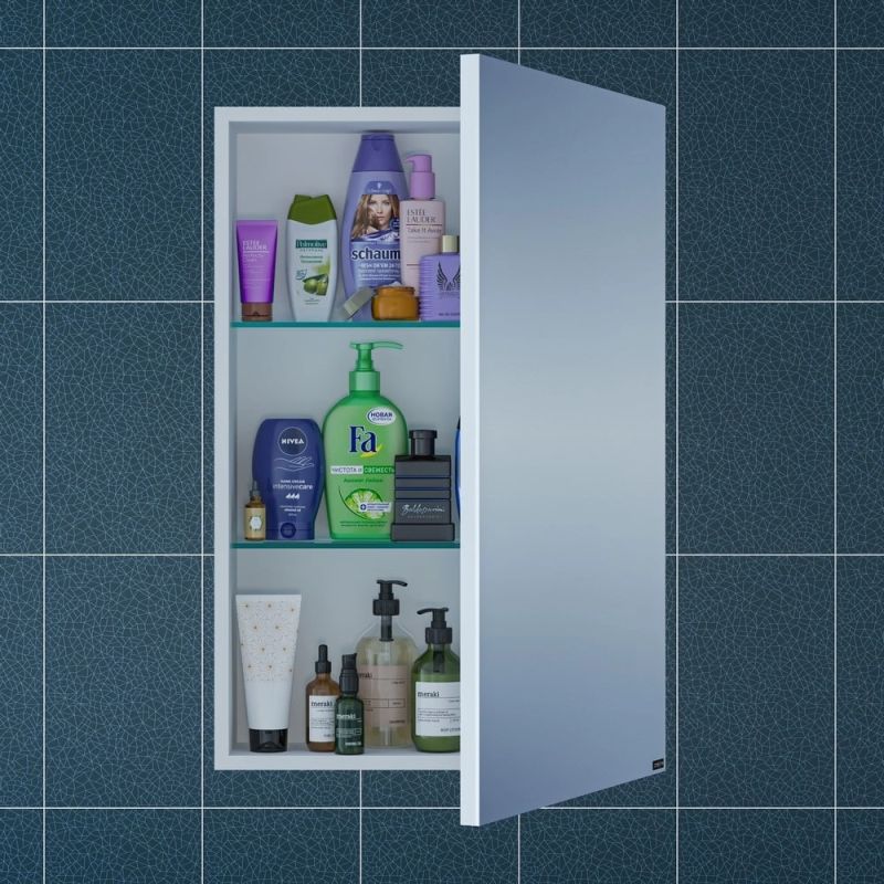 Мебель для ванной Санта Верона 50 подвесная, с ящиками, цвет белый