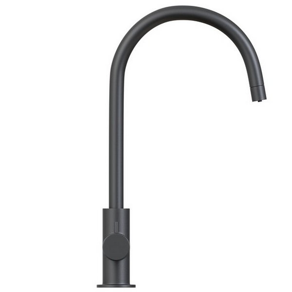 Смеситель Mixline MLSS-03202 для кухни, под фильтр, нержавеющая сталь, цвет черный - фото 1