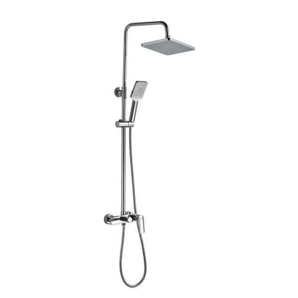 Душевая стойка Boch Mann Mimi BM8602, с верхним душем, смесителем, цвет хром