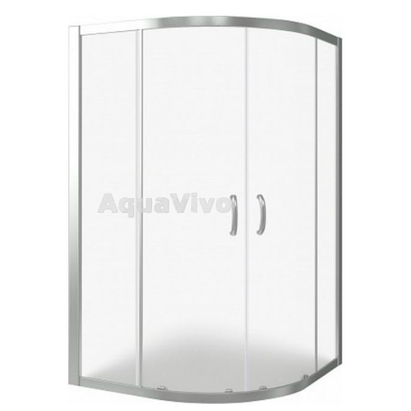 Душевой уголок Good Door Infinity R-120-G-CH 120х80, стекло грейп, профиль хром