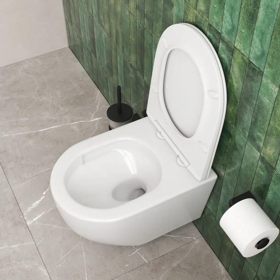 Комплект: Инсталляция Aquatek Standart 50+Кнопка 005A белый глянец/хром+Stella XL T JK5751037 белый унитаз, смыв торнадо - фото 1