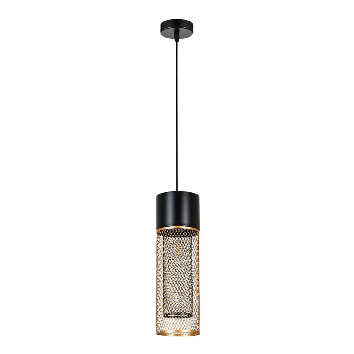 Подвесной светильник Arte Lamp Castello A7068SP-1GO, арматура золото, плафон металл золото