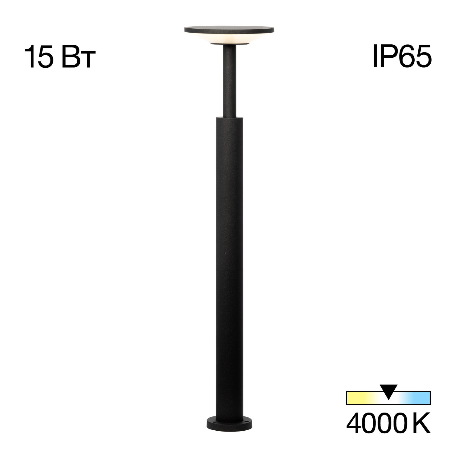 Уличный парковый светильник Citilux Dorn CLU05B, арматура графит