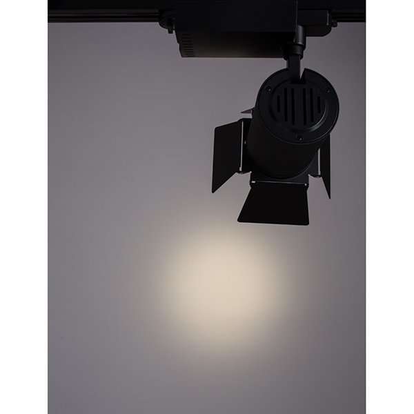 Спот Arte Lamp Falena A6730PL-1BK, арматура черная, плафон металл черный, 13х16 см