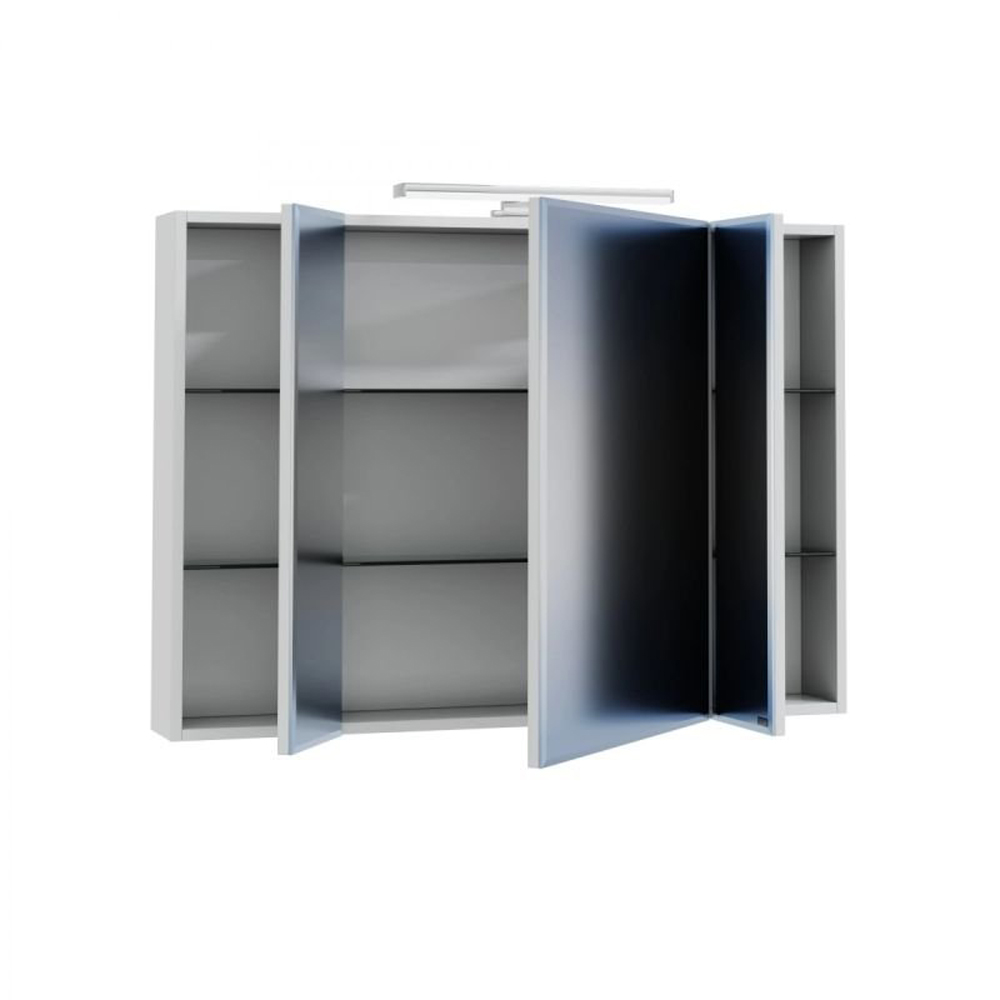 Мебель для ванной Санта Лондон 100 напольная, с тумбой 39 см, цвет белый