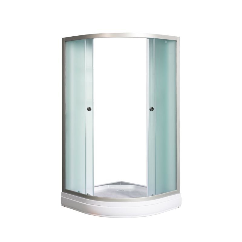 Душевой уголок River Don LIGHT 90/15 МТ 90x90, без поддона, стекло матовое, профиль хром - фото 1