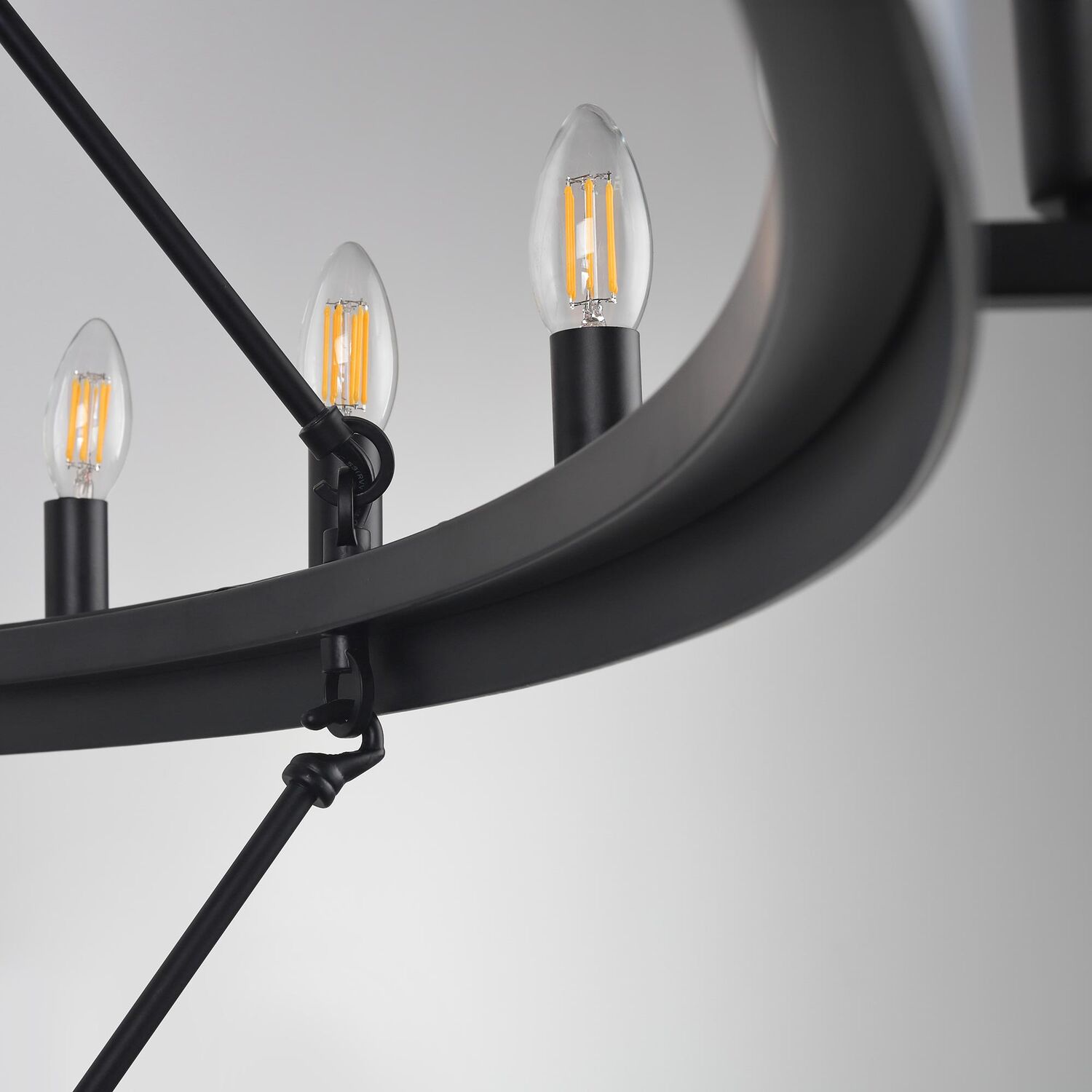 Подвесная люстра Citilux Смитсон CL470230, арматура черная - фото 1