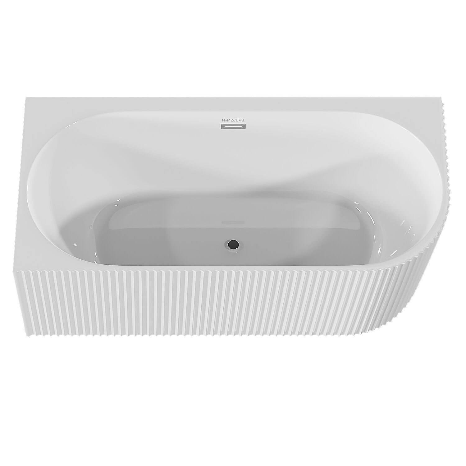 Ванна Grossman Cristal GR-2205FL 75х150, левая, цвет белый глянцевый - фото 1