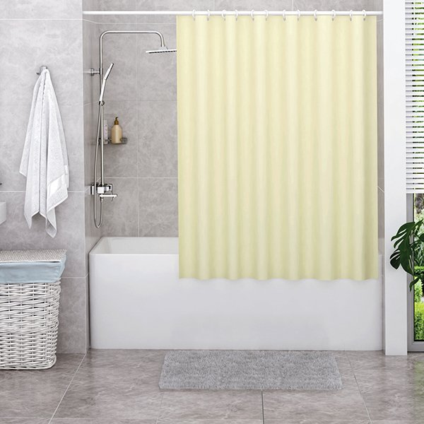 Штора для ванной WasserKRAFT Oder SC-30101, 180x200, цвет бежевый - фото 1