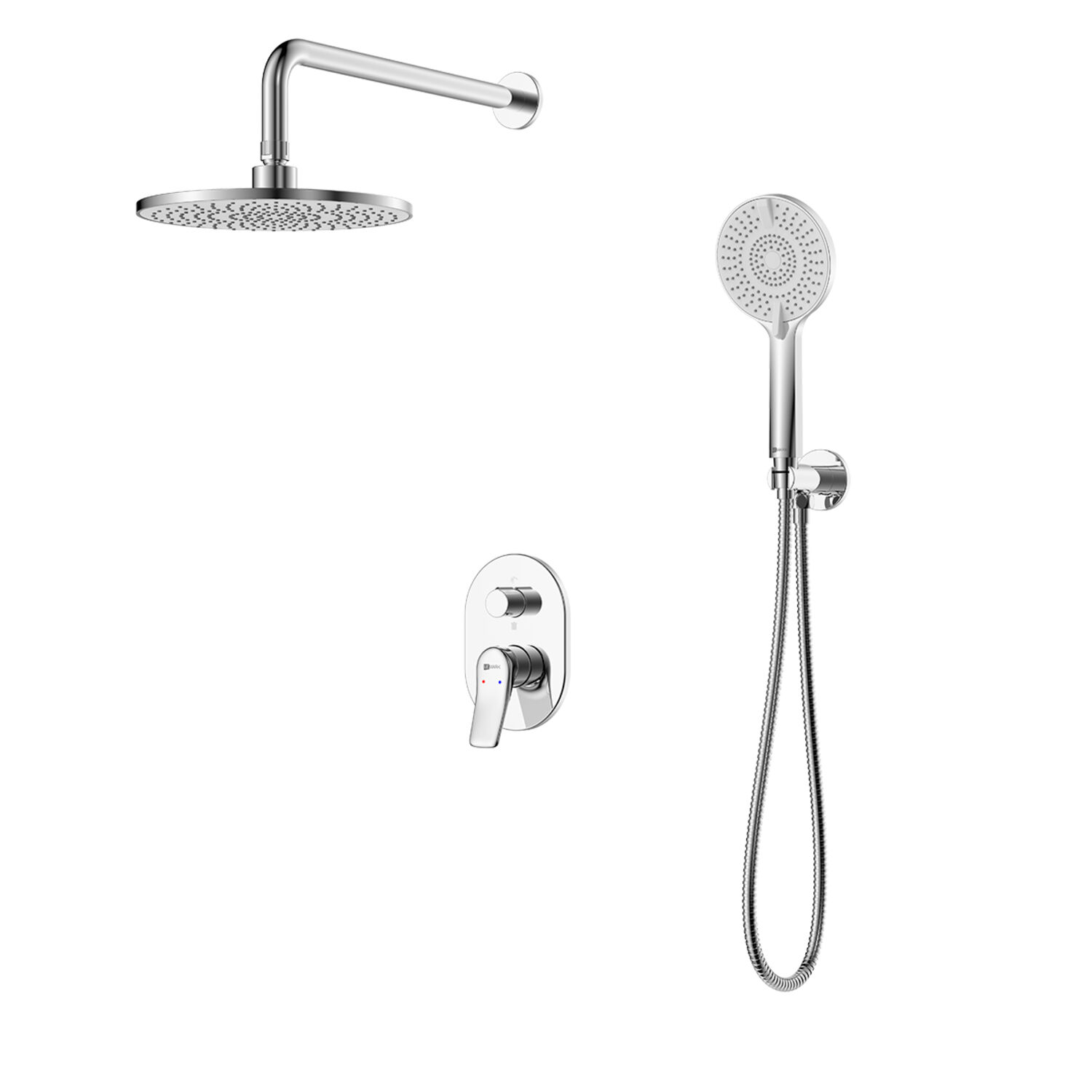 Душевой комплект Lemark Ortus LM11329C, встраиваемый, цвет хром