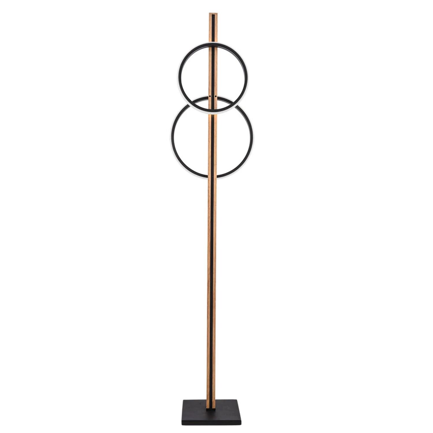 Торшер Arte Lamp Fluido A3913PN-24BK, арматура черная, плафон акрил белый