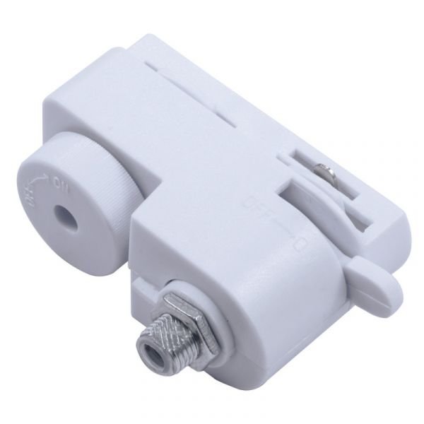 Питание боковое Arte Lamp Track Accessories A200033, арматура цвет белый