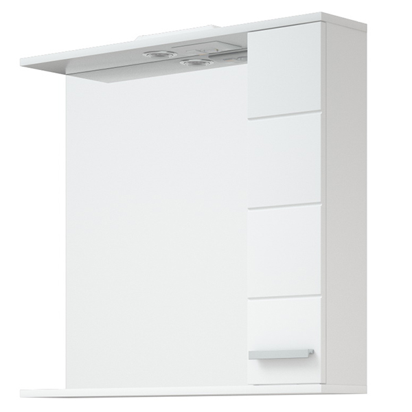 Мебель для ванной Corozo Денвер Z2 80, цвет белый