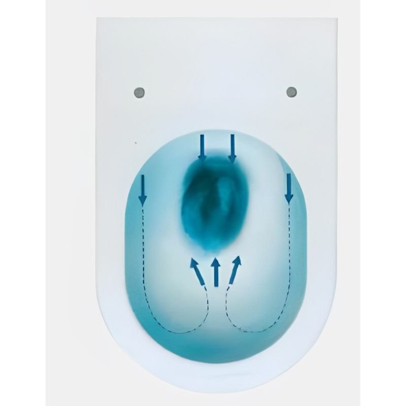 Унитаз CeruttiSPA Sella Aria MB CT9160 подвесной, безободковый, с сиденьем микролифт, цвет черный матовый