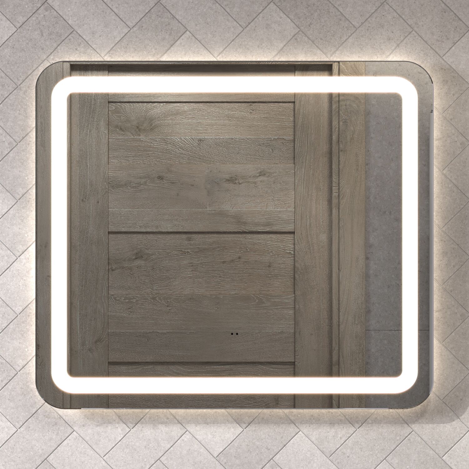 Зеркало Vigo Jess Classic 80x70, с подсветкой