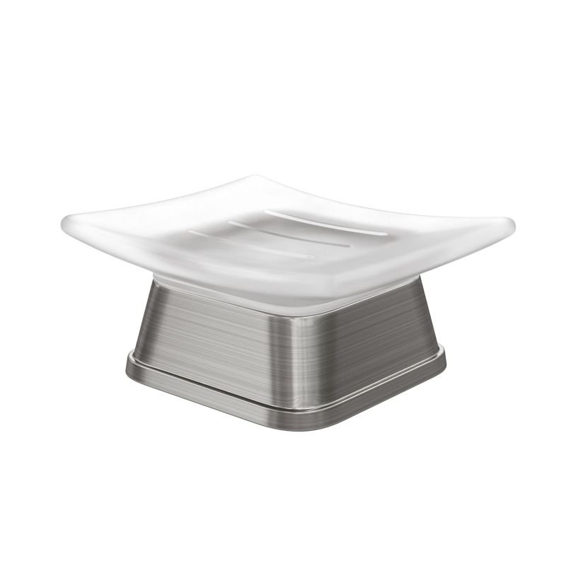 Мыльница WasserKRAFT Amper K-5429NICKEL, настольная, цвет никель