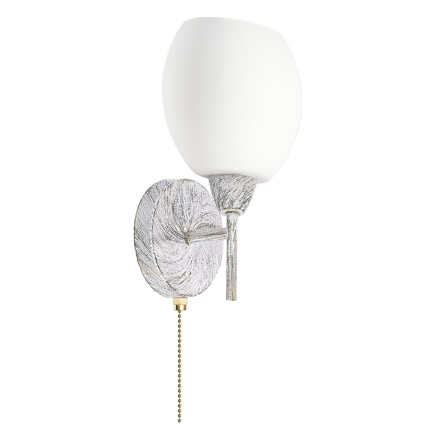 Бра Citilux Флорида CL148310, арматура белая, плафоны стекло белое