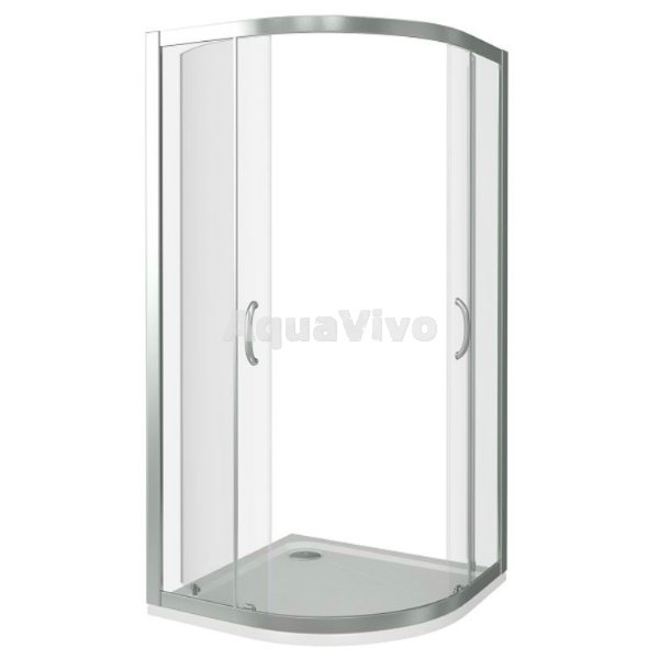 Душевой уголок Good Door Infinity R-90-C-CH 90х90, стекло прозрачное, профиль хром - фото 1