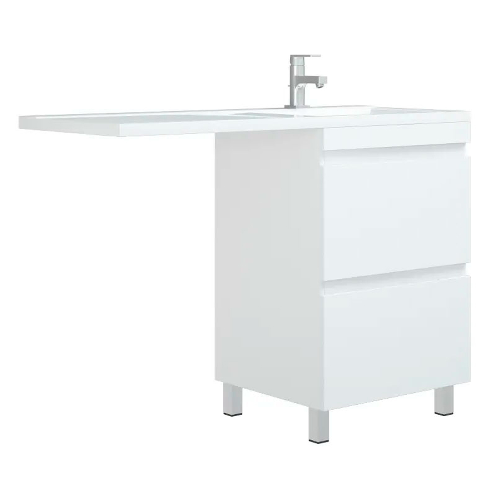 Тумба под раковину Corozo Альтаир 56, напольная, цвет белый - фото 1