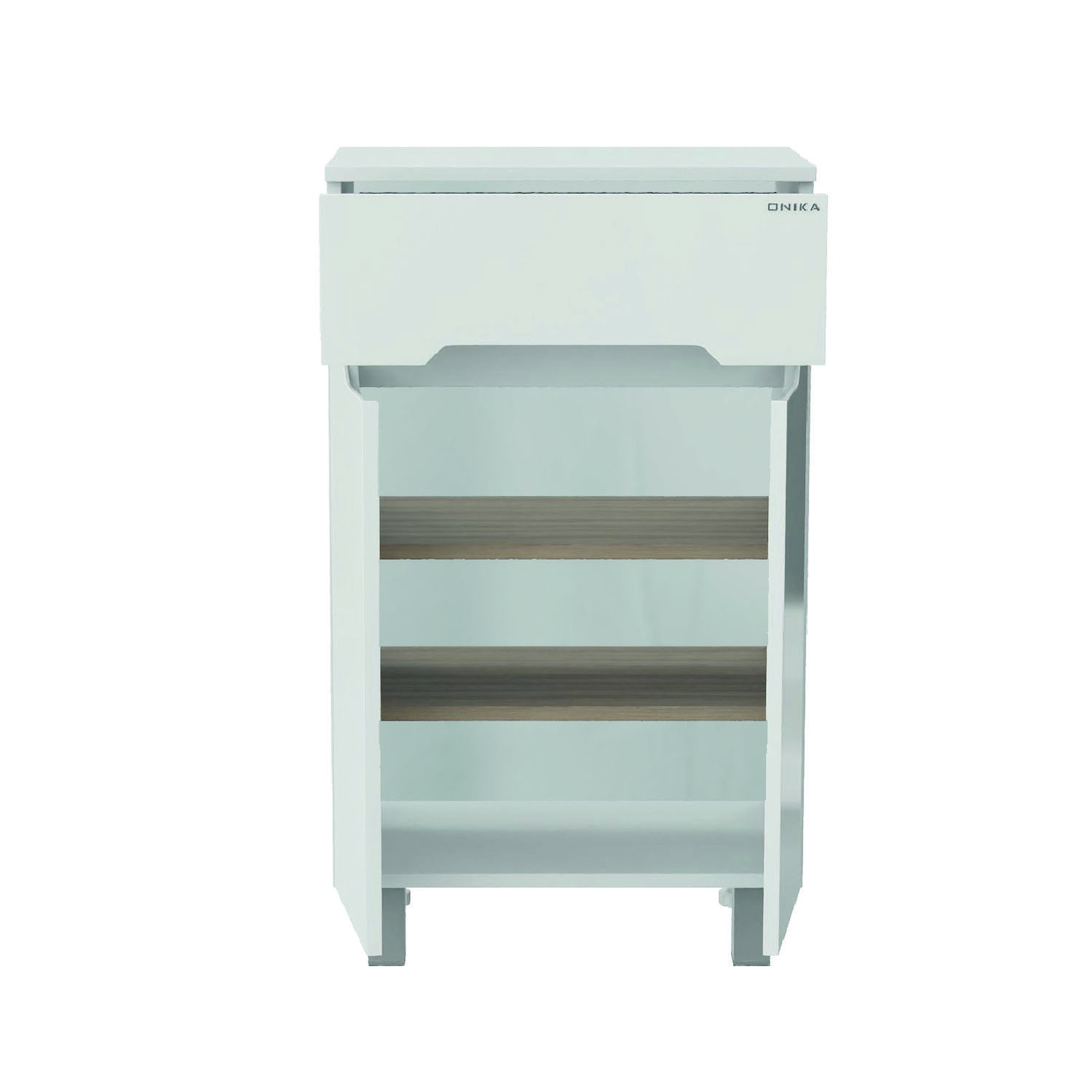 Тумба Оника Айленд 50, цвет белый - фото 1