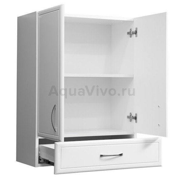 Шкаф Stella Polar Концепт 60/80 подвесной, 1 ящик, цвет белый