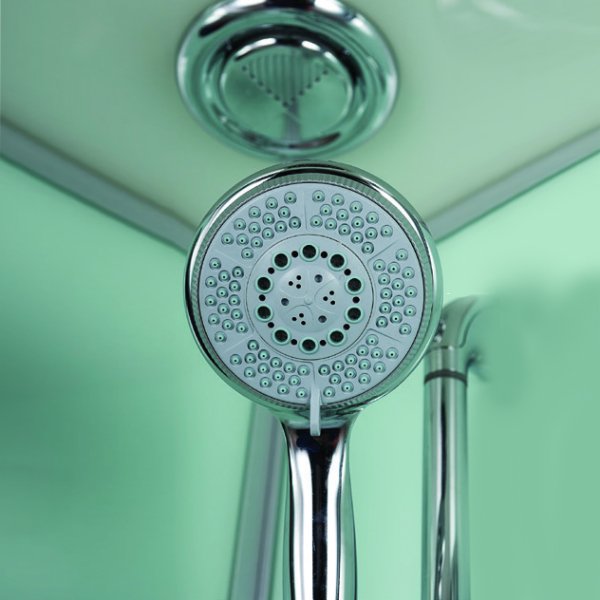 Душевая кабина Esbano Elegancia EST-115CR Left 115х85, левая, стекло рифленое, профиль хром матовый, с крышей - фото 1