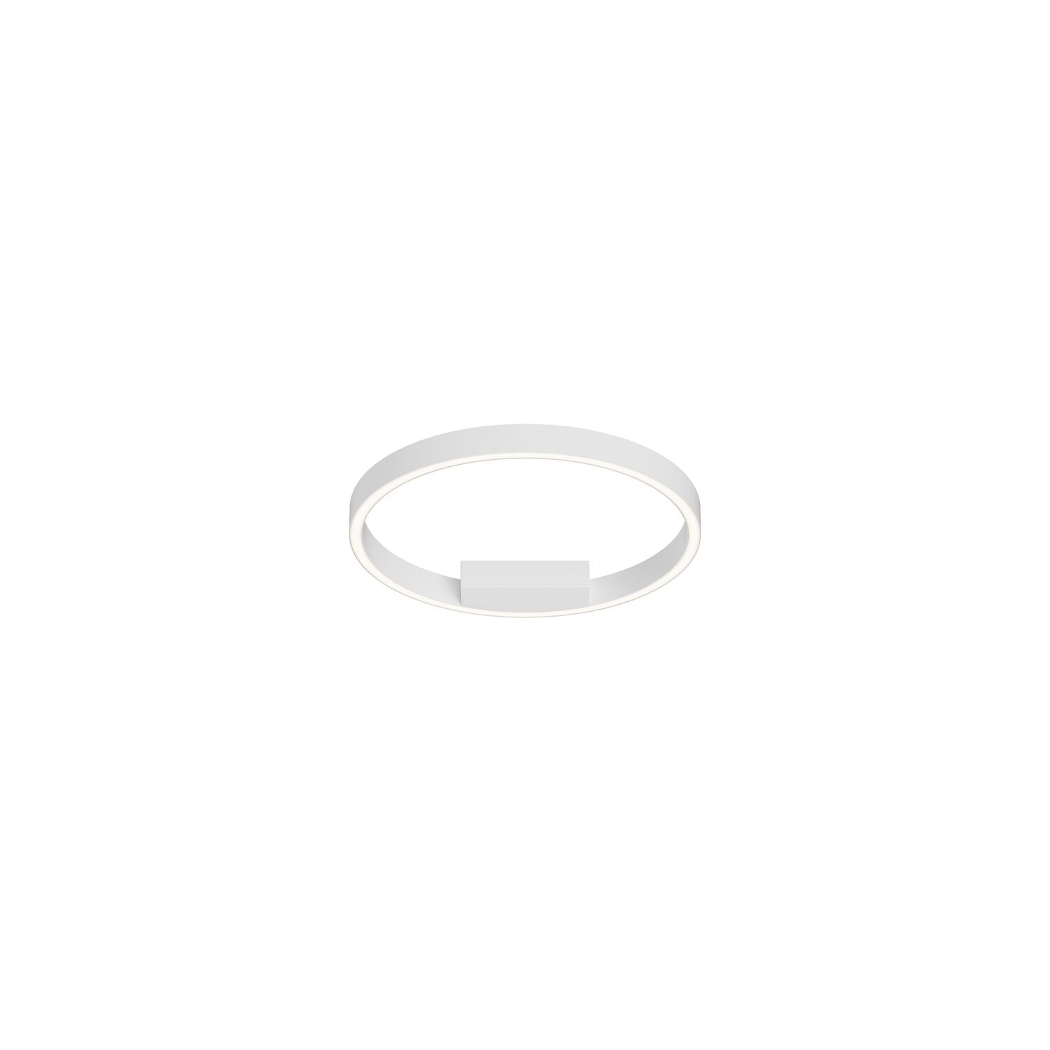 Потолочный светильник Maytoni Rim MOD058CL-L25WK, арматура белая, профиль силикон белый