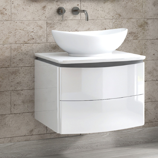 Мебель для ванной Velvex Luna 60, цвет белый - фото 1