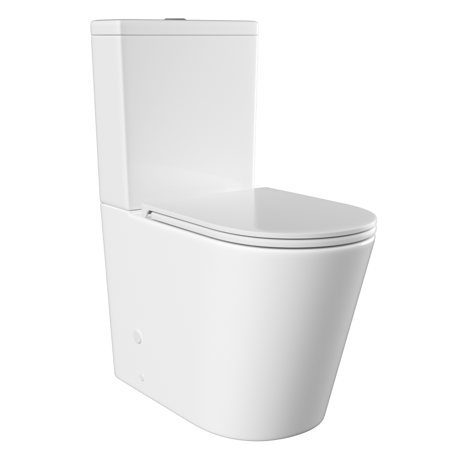 Унитаз Joki Herba JK2032017 напольный, безободковый, с сиденьем микролифт, цвет  белый