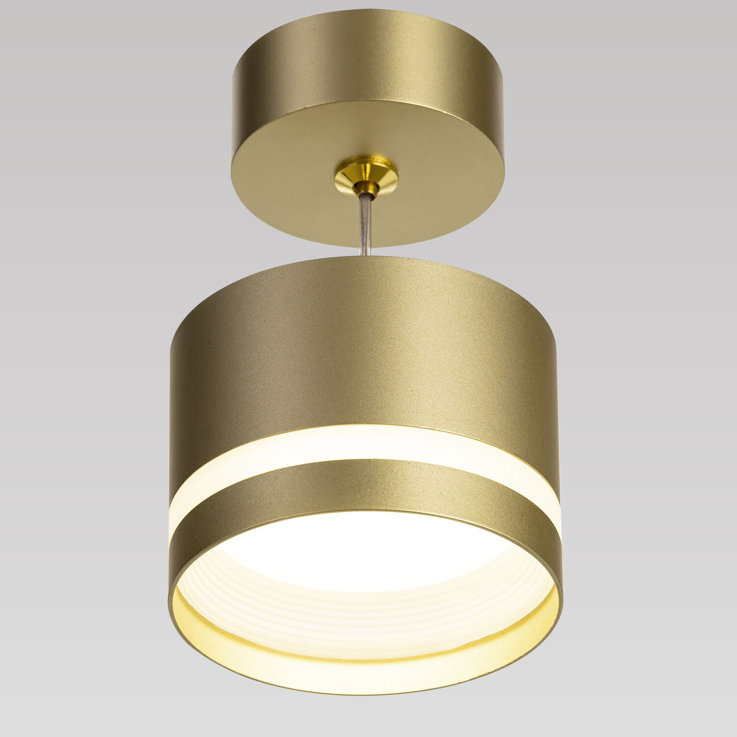 Подвесной светильник Citilux Hardy CL002P12, арматура золото, плафоны металл золото - фото 1