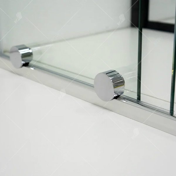 Шторка на ванну RGW Screens SC-46 90, стекло прозрачное, профиль хром