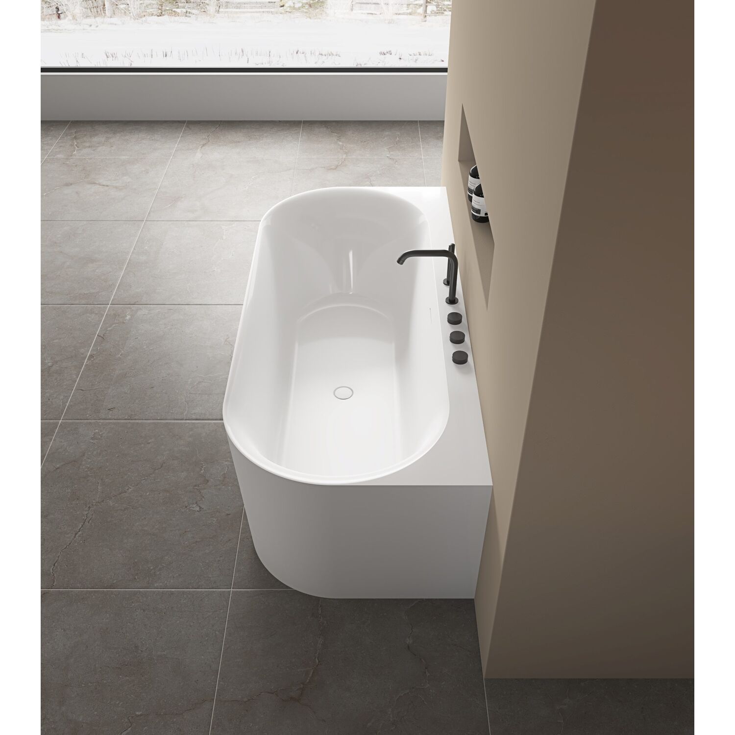 Ванна Vincea VBT-703-1800 180x80 акриловая, цвет белый - фото 1