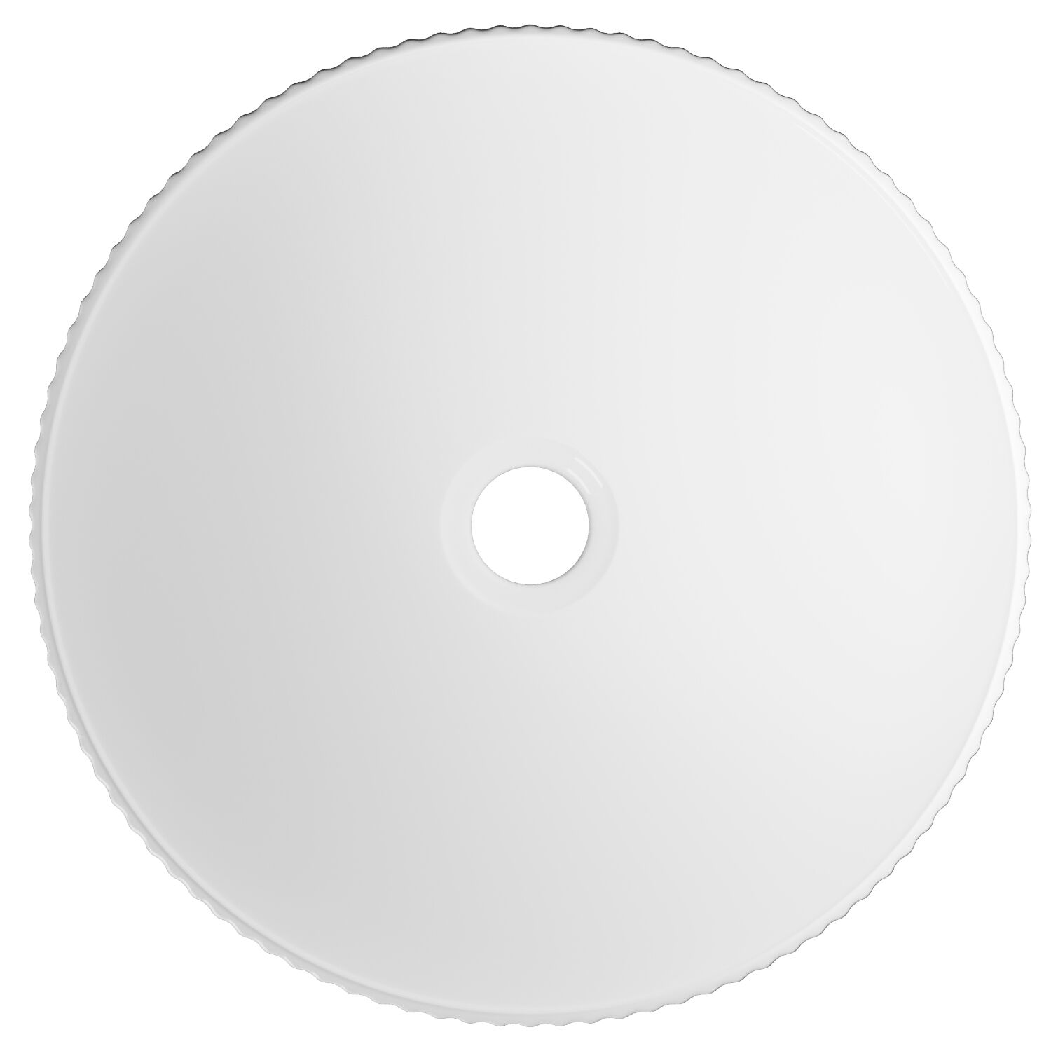 Раковина Mixline Wave Solo 40x40 накладная, цвет белый - фото 1