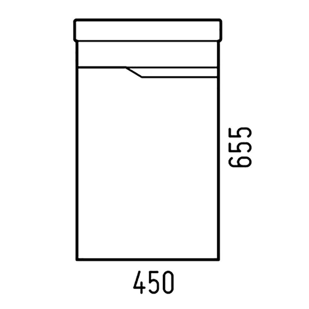 Тумба под раковину Corozo Теона 45, цвет белый - фото 1