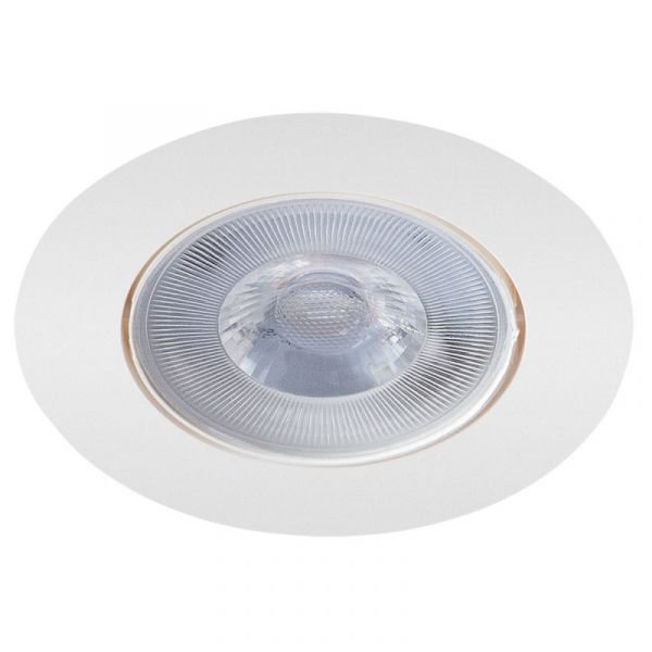 Точечный светильник Arte Lamp Kaus A4762PL-1WH, арматура белая, 11х11 см